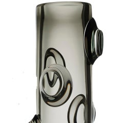 Arcade Murano Art Glass Vase "Bois in verre B" by Marcello Panza