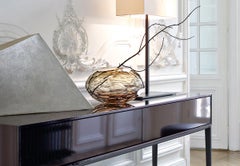 Arcade Murano Art Glass Vase "Pedra Champagne" by Ivan Baj