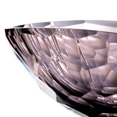 Arcade Murano Art Glass Vase "Venus Amethyst” Design by Ivan Baj
