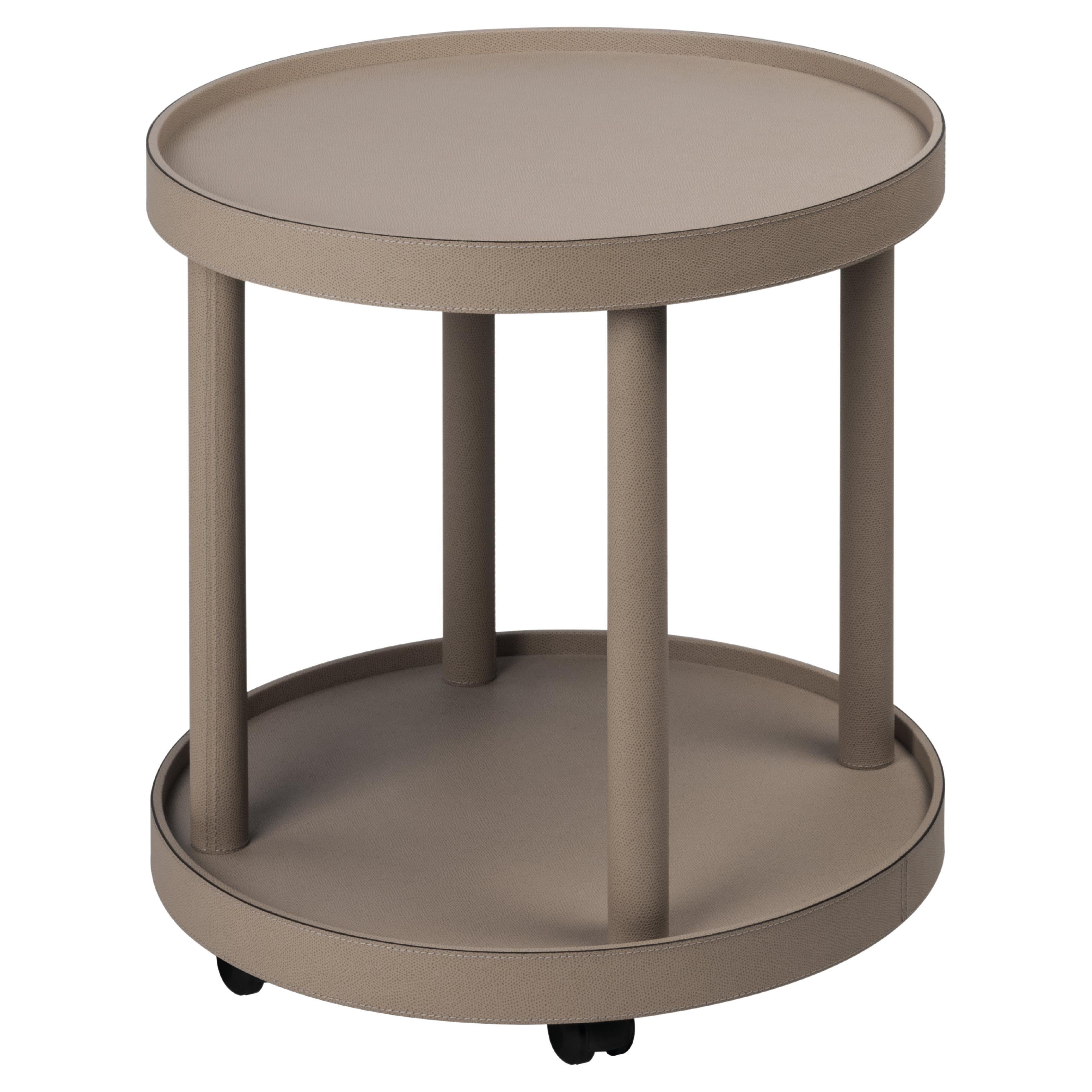 Moderne Petit chariot rond Arcade de Gio Bagnara en vente