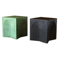 Arcade Sculptural Side Table in Concrete by Crump & Kwash