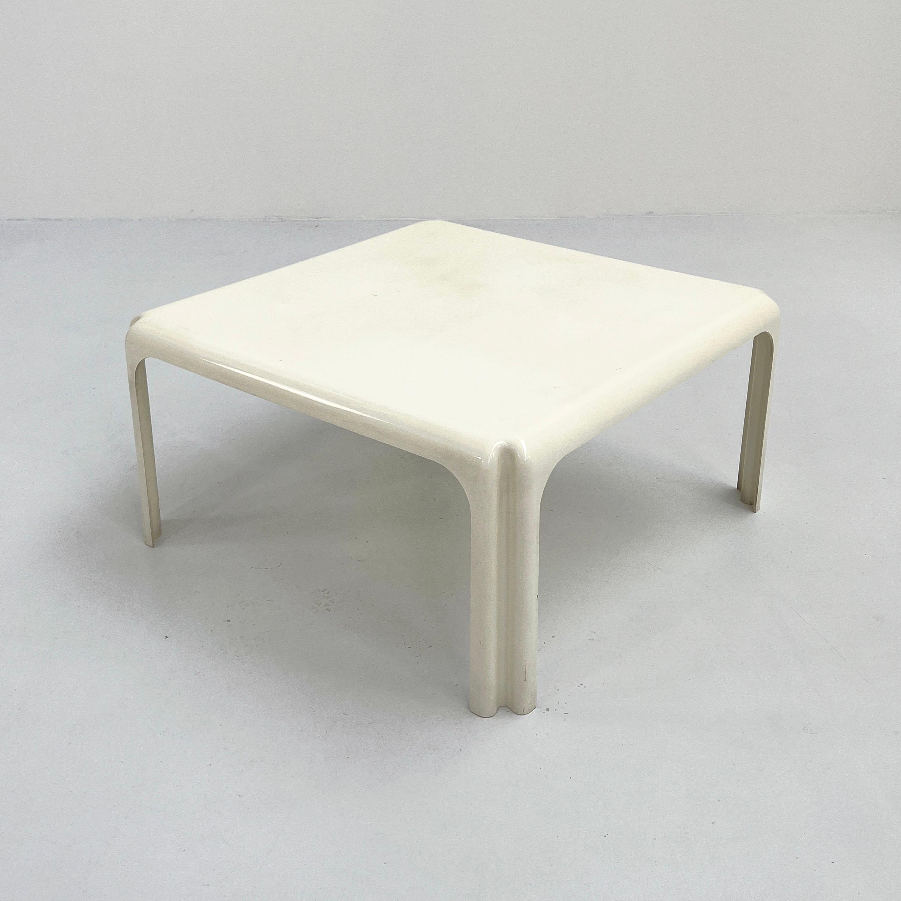 Mid-Century Modern Arcadia 80 Coffee Table by Vico Magistretti for Artemide, 1970s