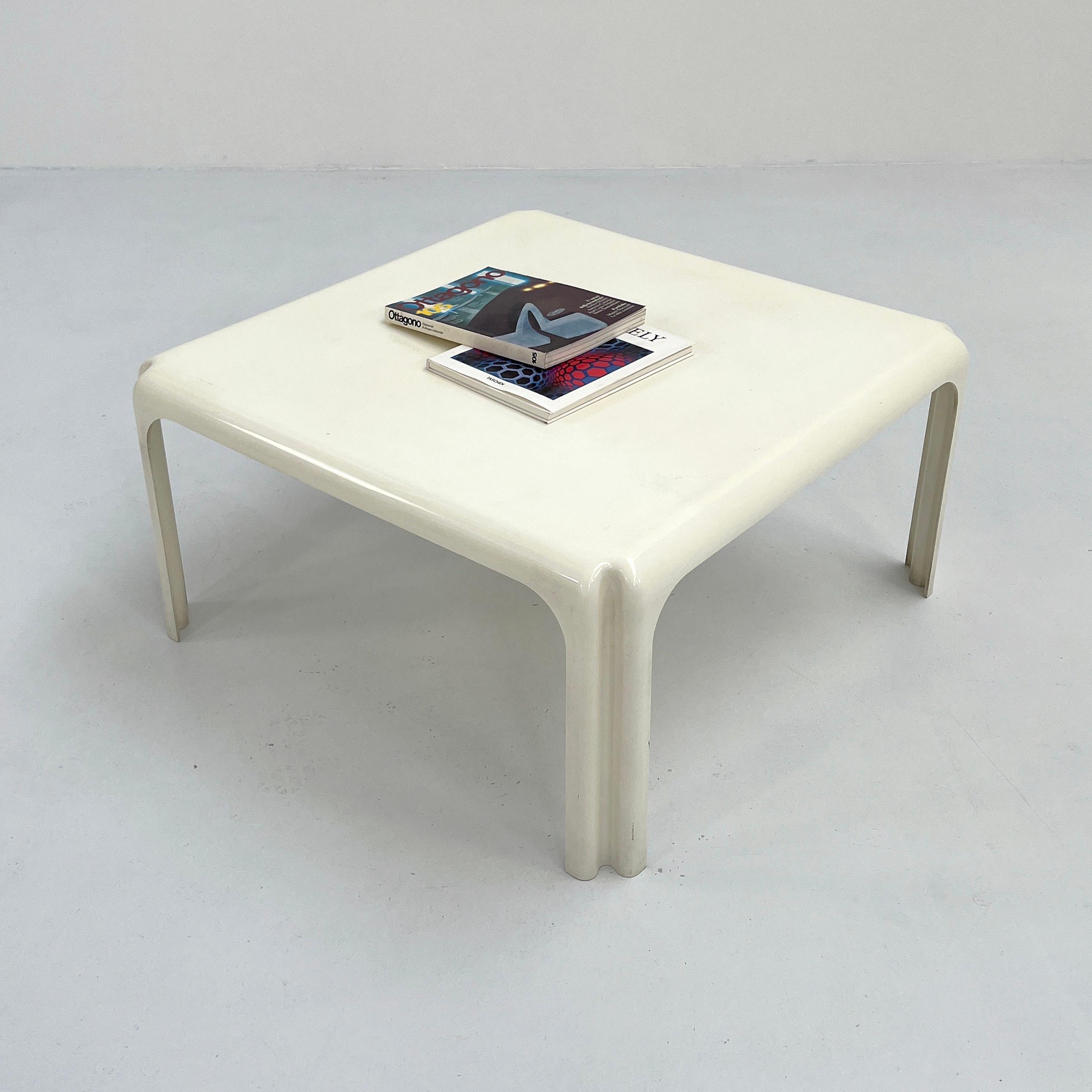 Arcadia 80 Coffee Table by Vico Magistretti for Artemide, 1970s In Good Condition In Ixelles, Bruxelles