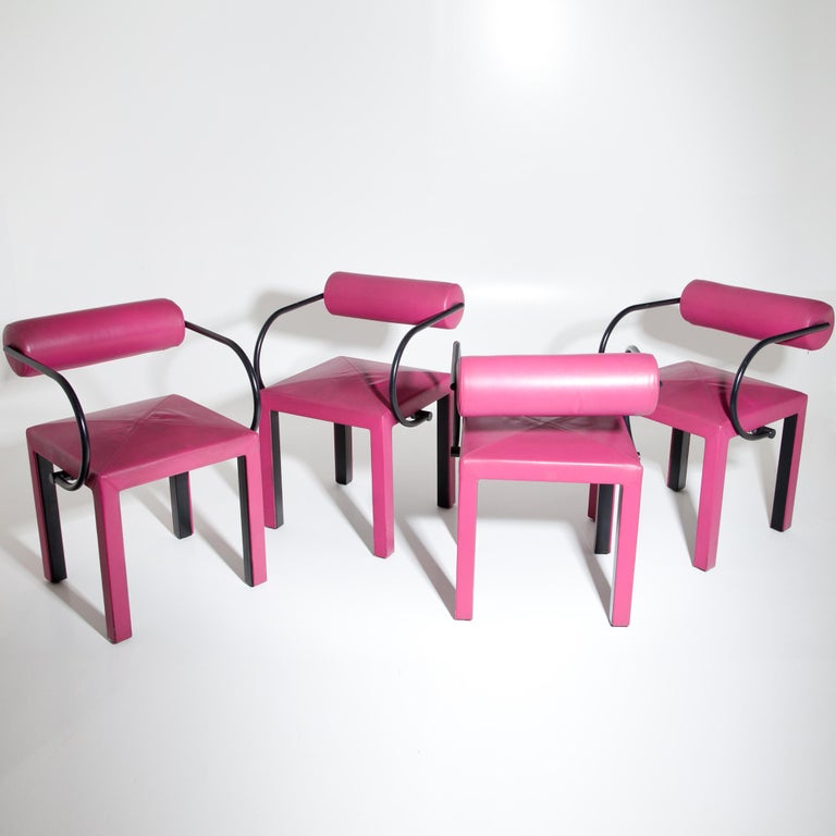 Arcadia Chairs by Paolo Piva for B&B Italia, 1980s at 1stDibs