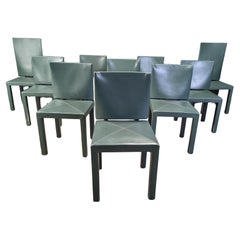 Arcadia dining chairs by Paolo Piva for B& B Italia set of 10