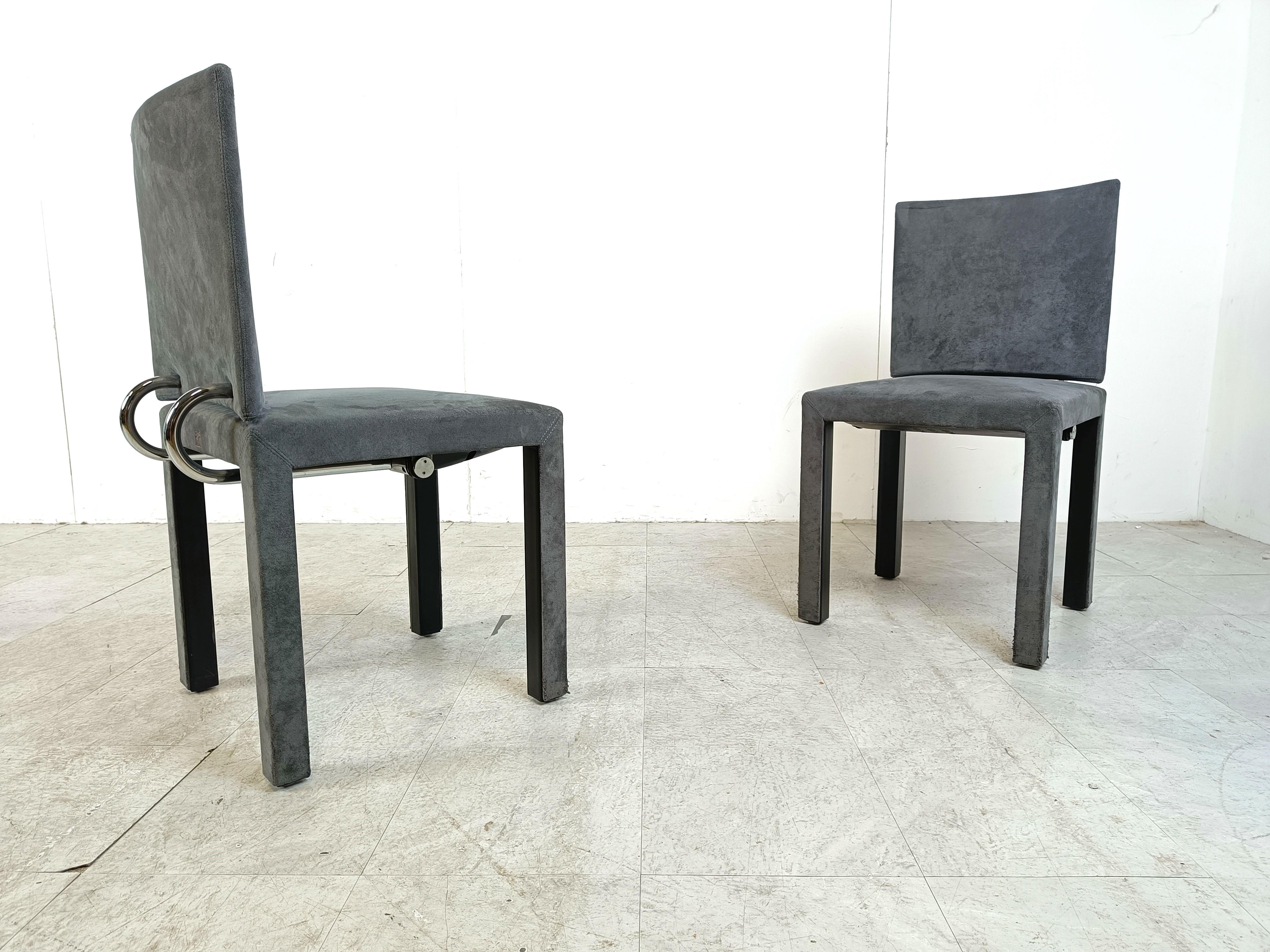 Arcadia dining chairs by Paolo Piva for B& B Italia set of 6 4
