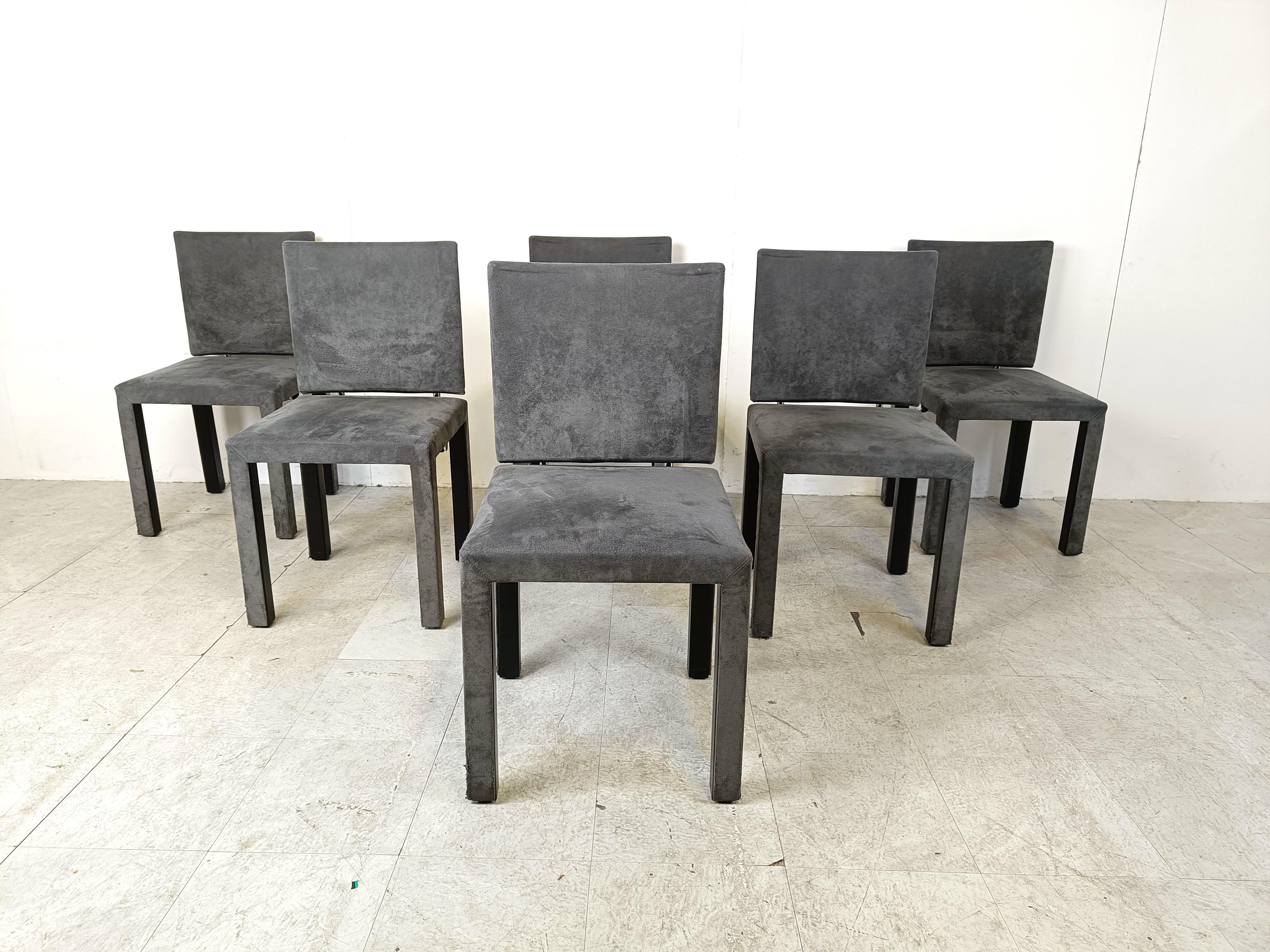 Post-Modern Arcadia dining chairs by Paolo Piva for B& B Italia set of 6