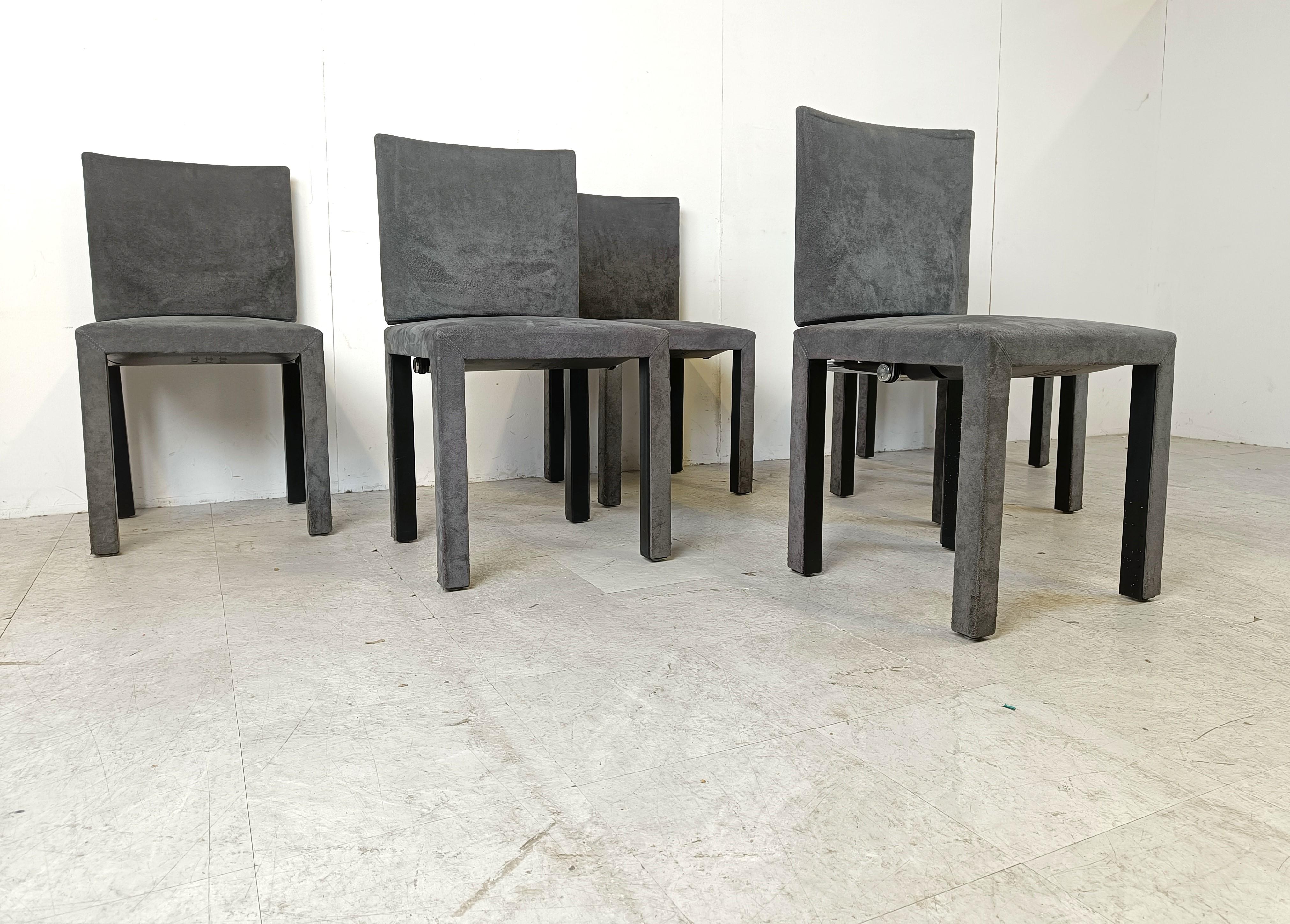 Arcadia dining chairs by Paolo Piva for B& B Italia set of 6 1