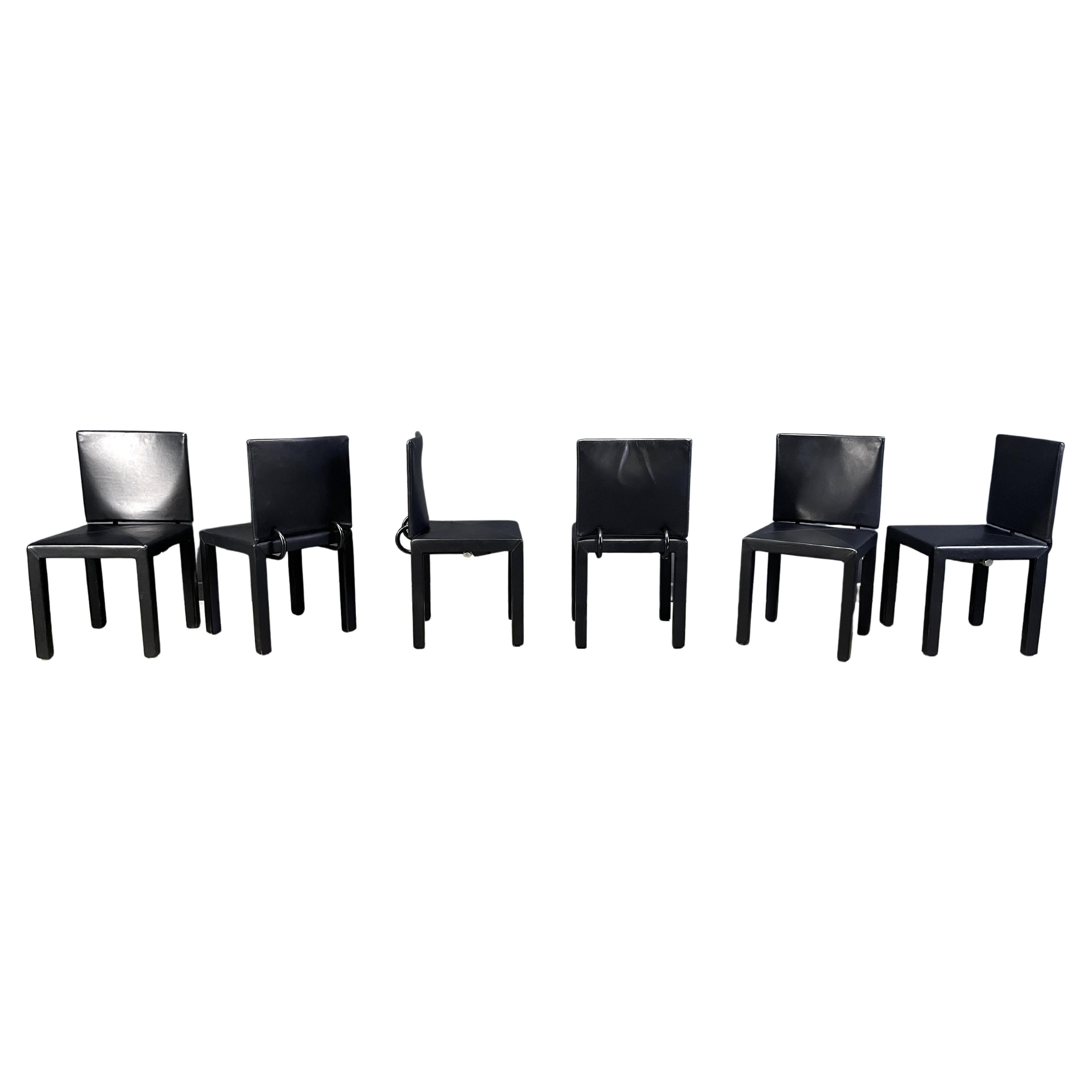 Arcadia dining chairs by Paolo Piva for B& B Italia set of 6