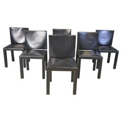 Arcadia dining chairs by Paolo Piva for B& B Italia set of 6