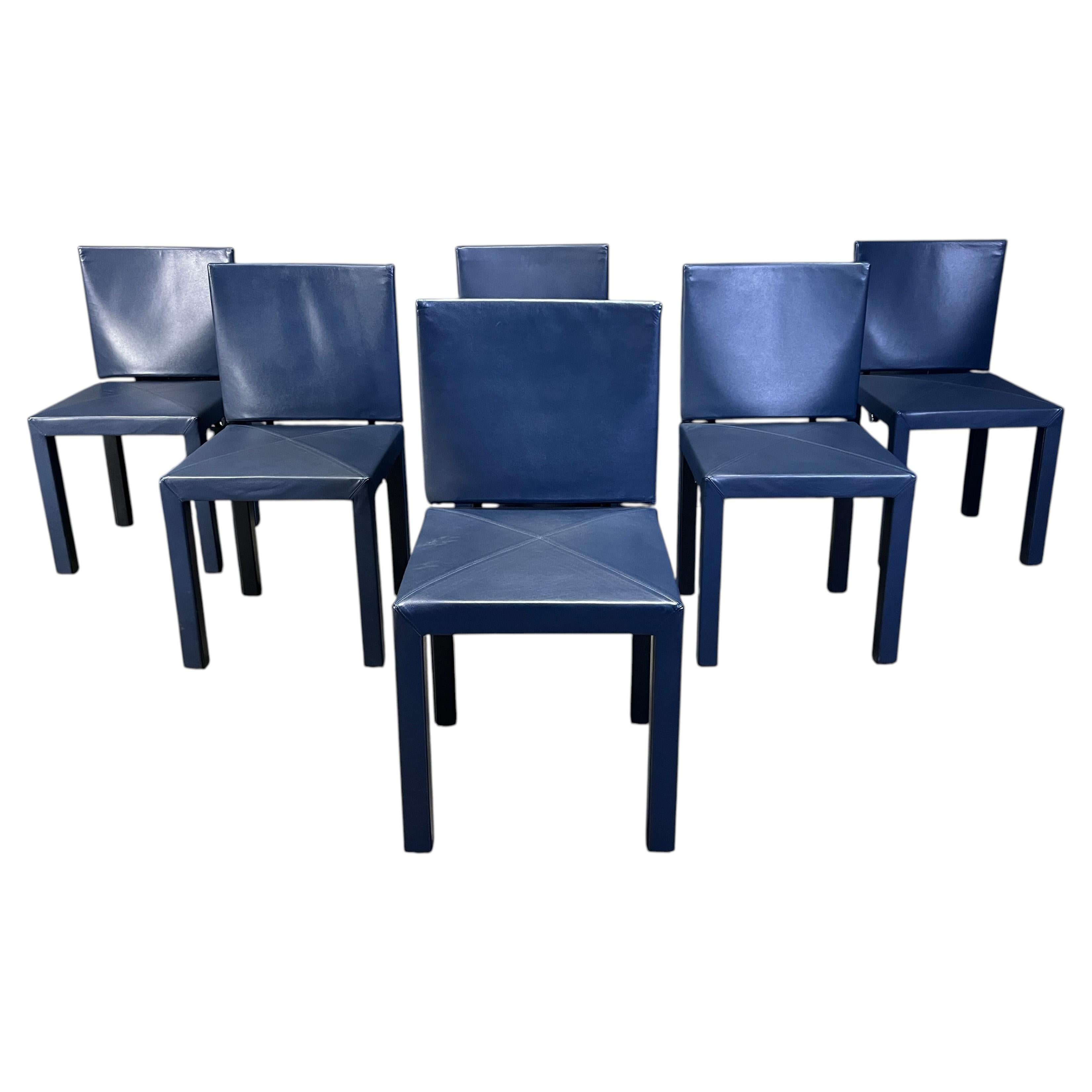 Arcadia dining chairs by Paolo Piva for B& B Italia set of 6