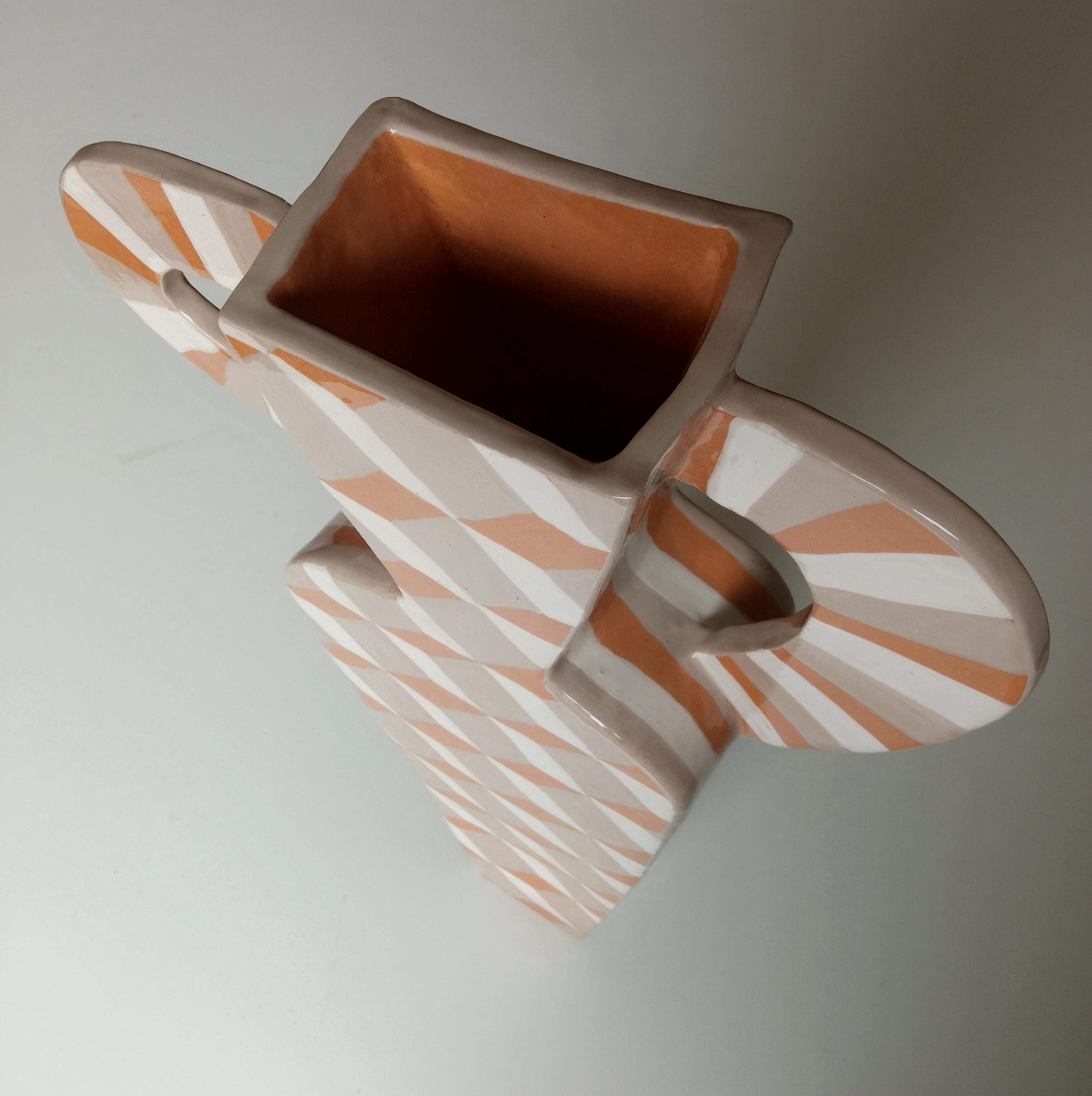 Modern ARCADIA  - Terracotta- XXI Century - by Chiara Berta Artist For Sale