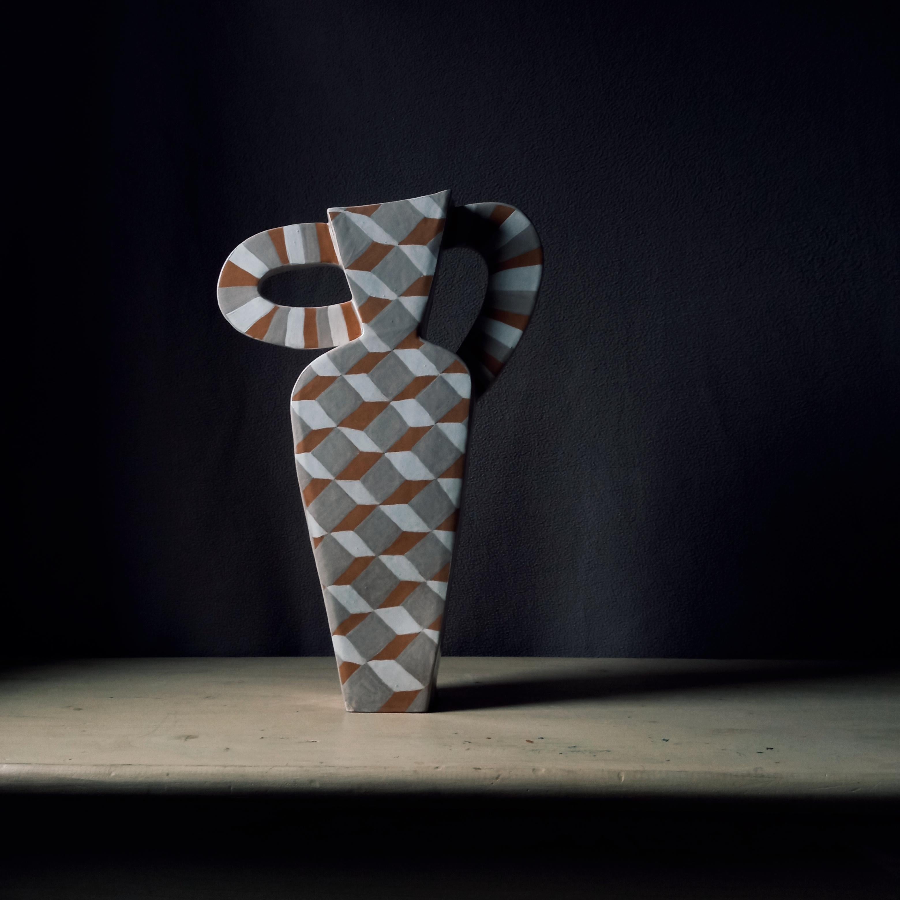 Modern ARCADIA  - Terracotta- XXI Century - by Chiara Berta Artist For Sale
