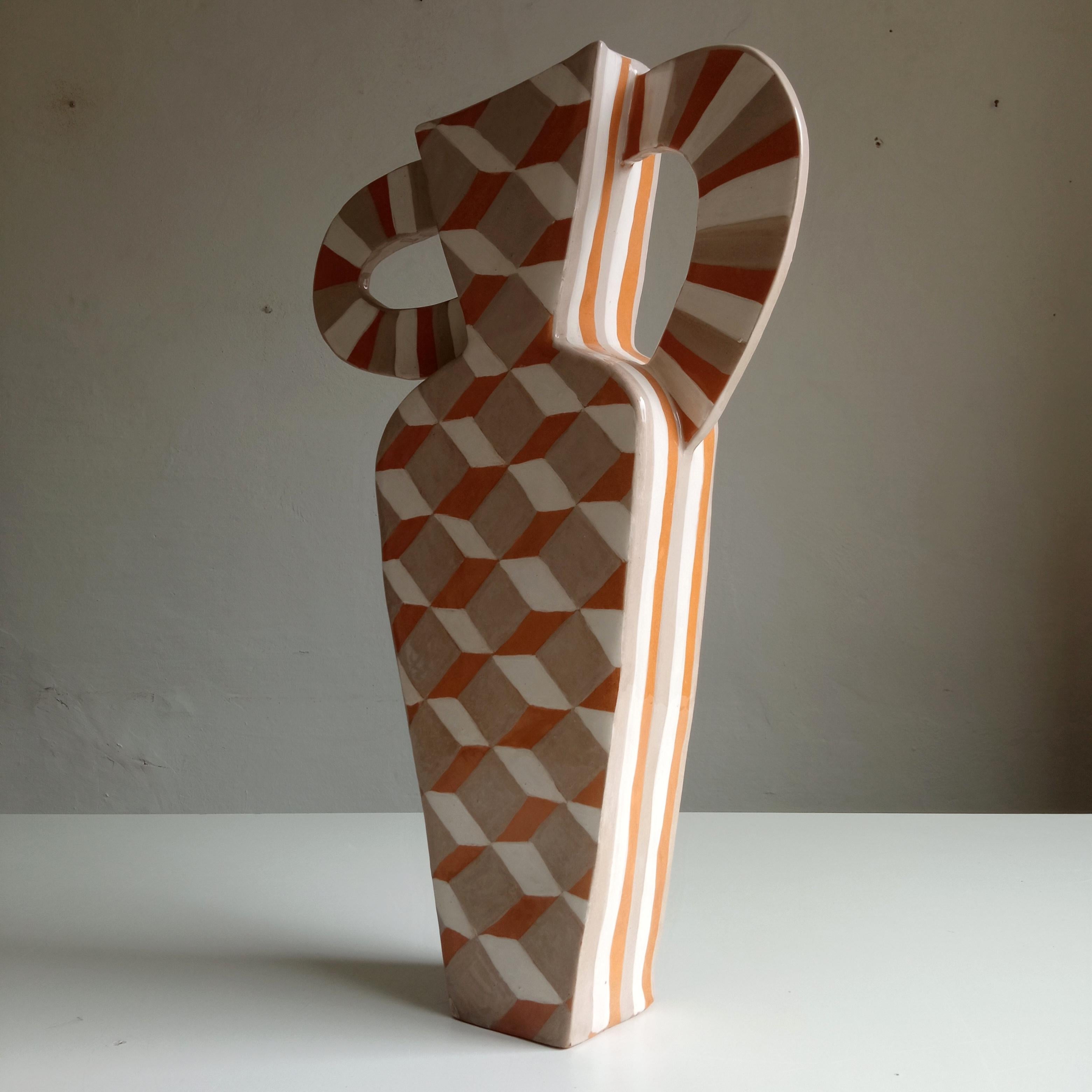 Italian ARCADIA  - Terracotta- XXI Century - by Chiara Berta Artist For Sale