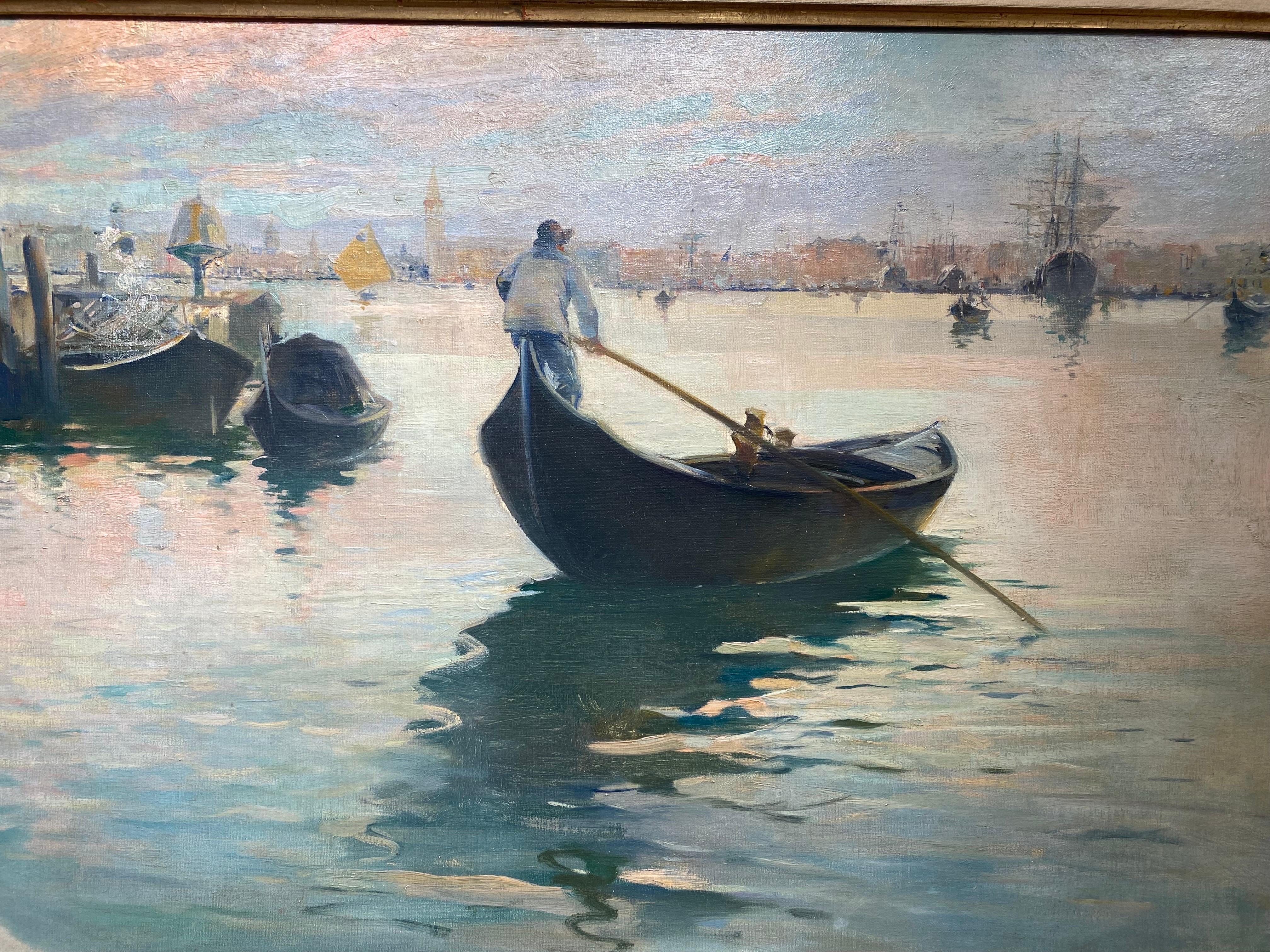 Venecia - Painting di Arcadio Más y Fondevila