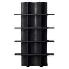 Arcaica Bookcase in Pietra Lavica Marble by Bufalini Marmi