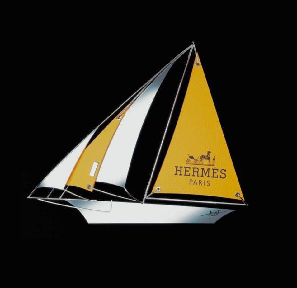 ARCANIS - 40cm H Tribute Sailing Boat For Sale 1
