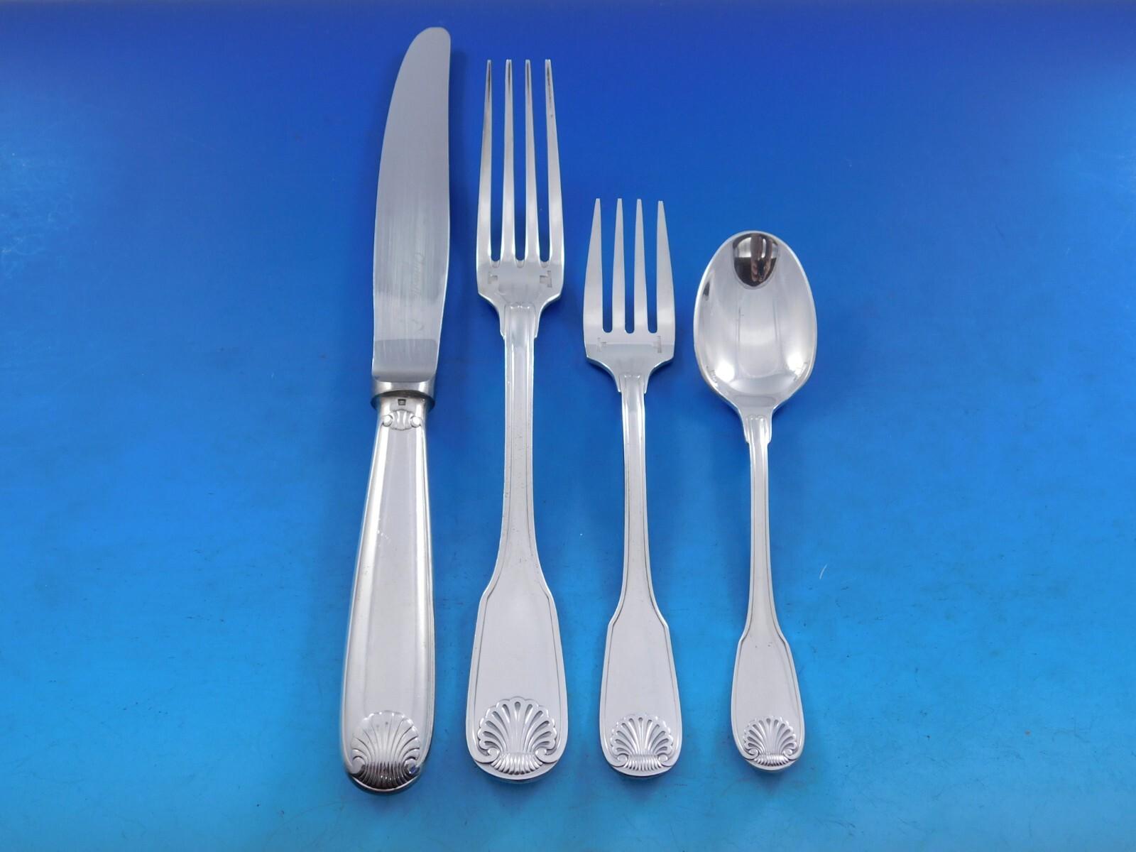 Arcantia Vendome by Christofle France Service de couverts en métal argenté 42 pc Dn en vente 2