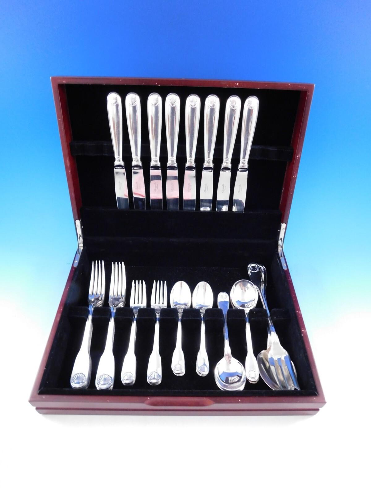 Arcantia Vendome by Christofle France Service de couverts en métal argenté 42 pc Dn en vente 3
