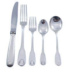 Arcantia Vendome by Christofle France Silverplated Flatware Service Set 42 pc Dn