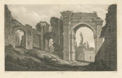 Arch at Mylasa, Antique Engraving after William Pars, 1797