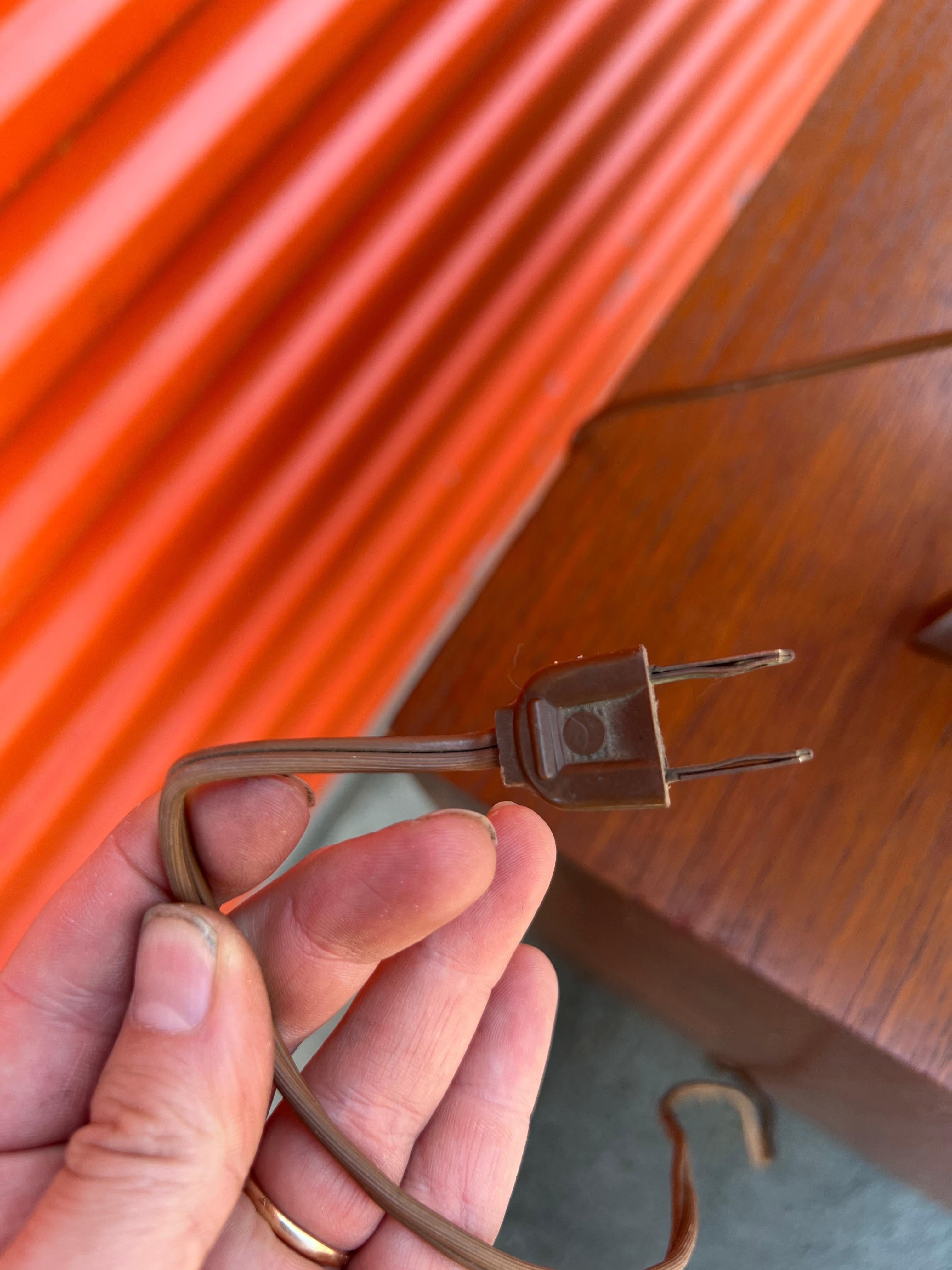 Arch Base Laurel Lamp with Frost White Italian Glass Globe For Sale at