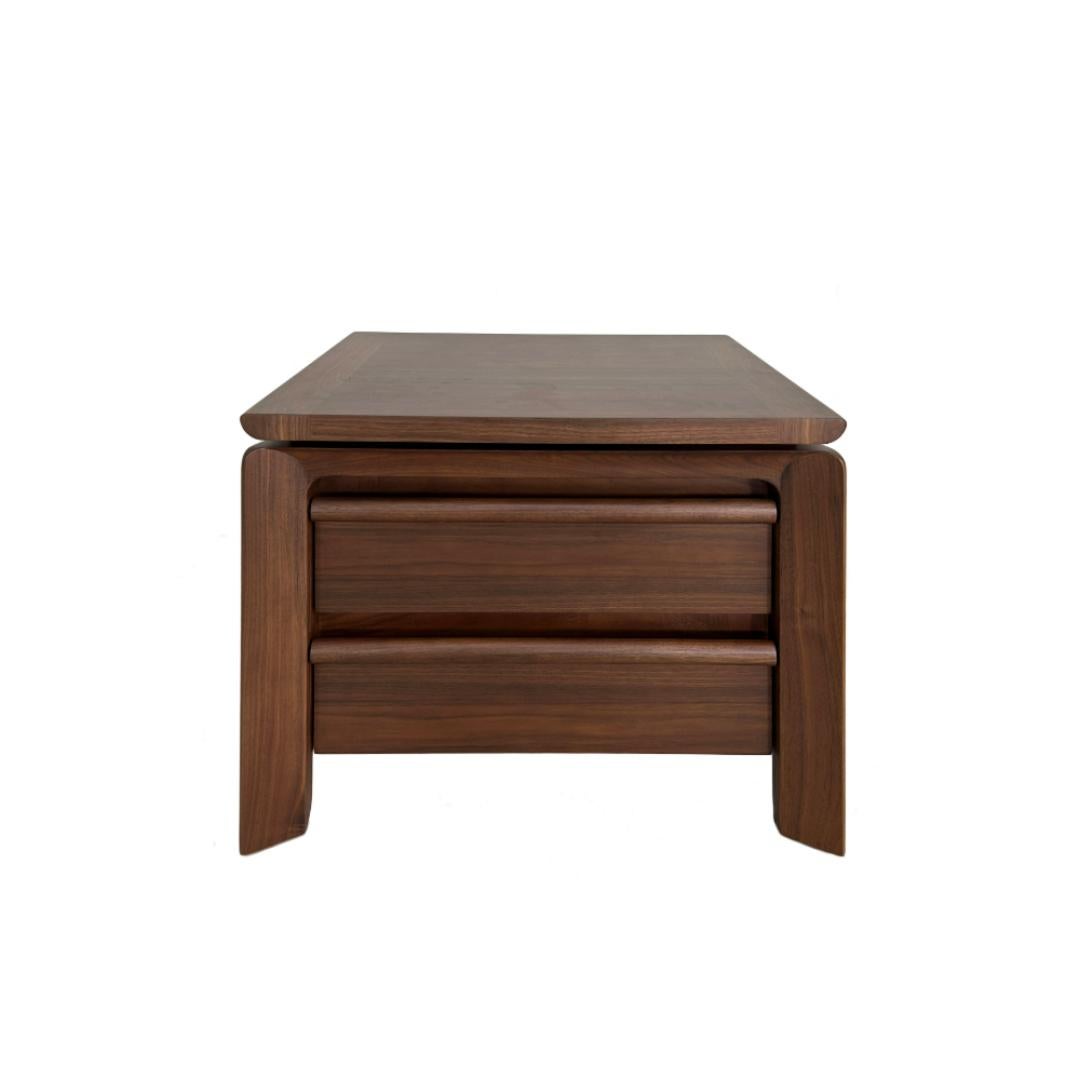 inspired by the graceful curves of architectural arches, the arch study desk  captures the essence of architectural beauty in a functional piece of furniture. with a captivating design and crafted from a solid timber base, creating a harmonious