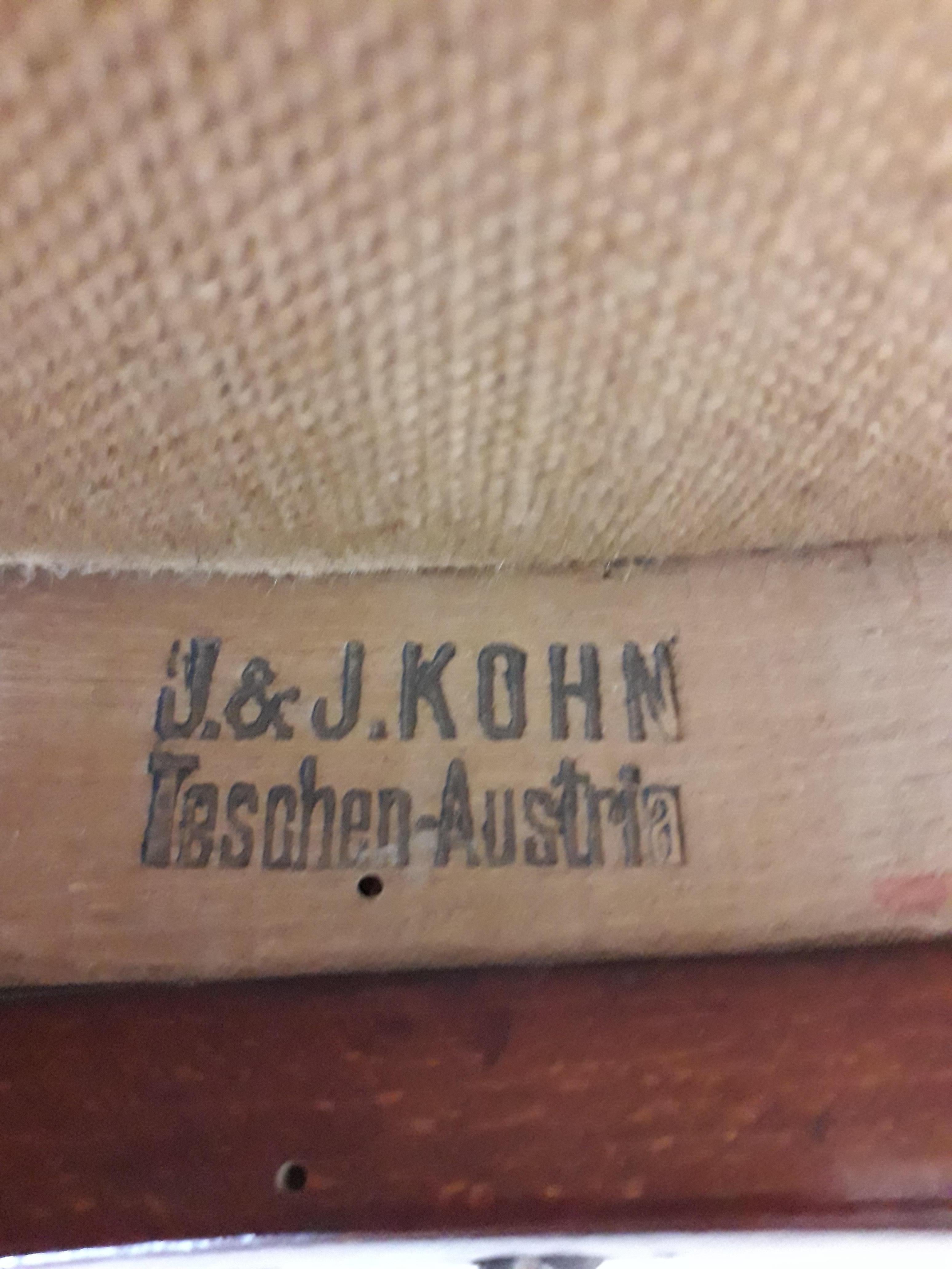 Arch. Gustav Siegel, J.&J. Kohn, Rare Parlor with Patent 11