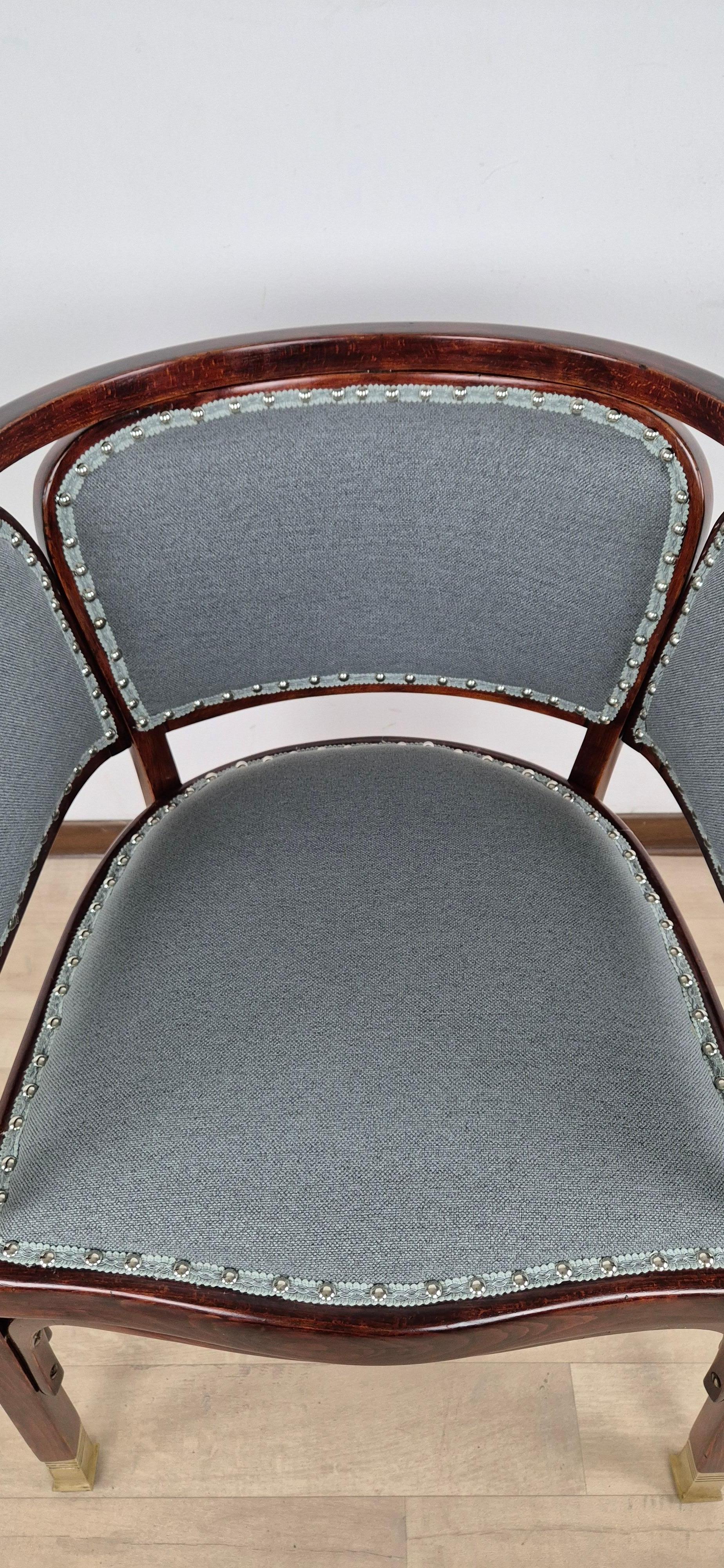 Arch. Gustav Siegel Rare Armchair Mod. 716/F en vente 4