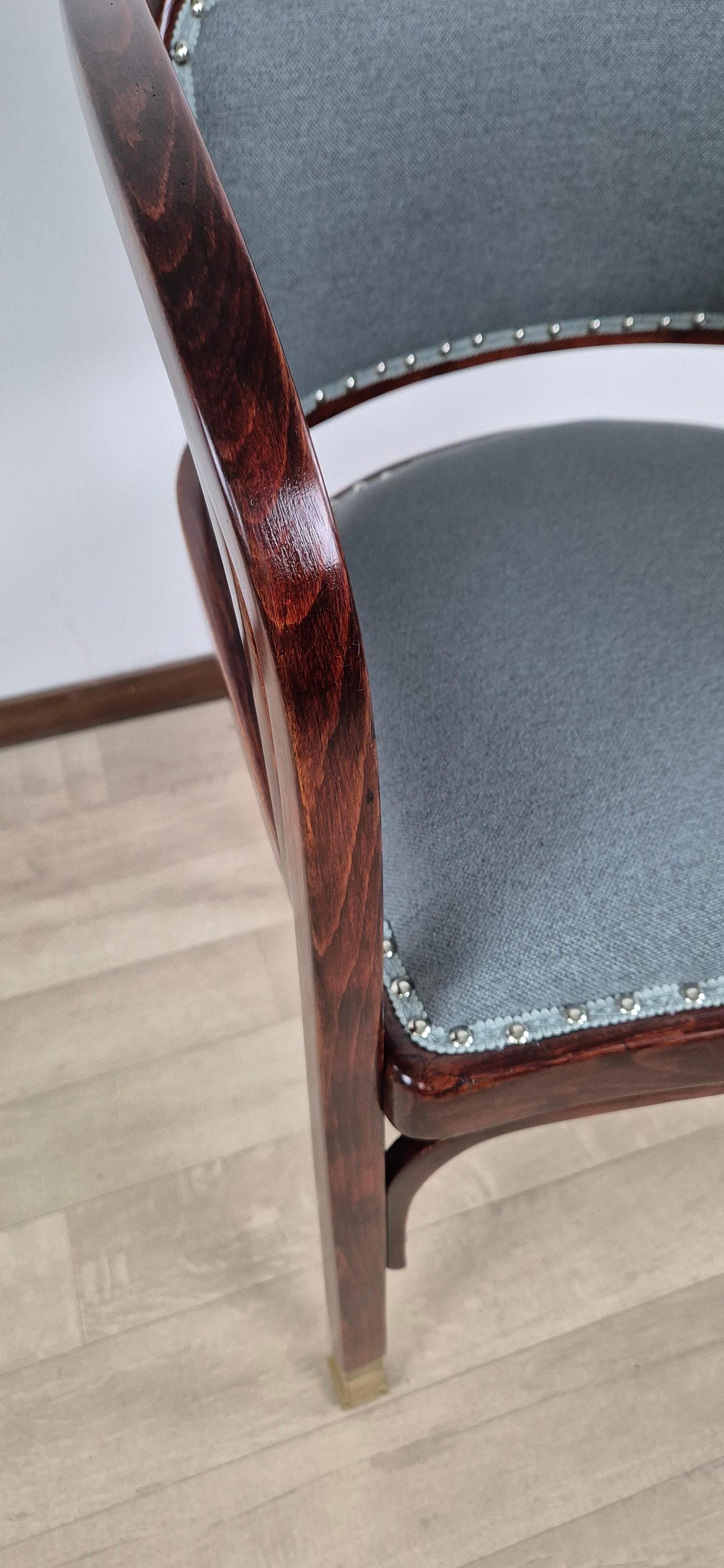 Arch. Gustav Siegel Rare Armchair Mod. 716/F en vente 6