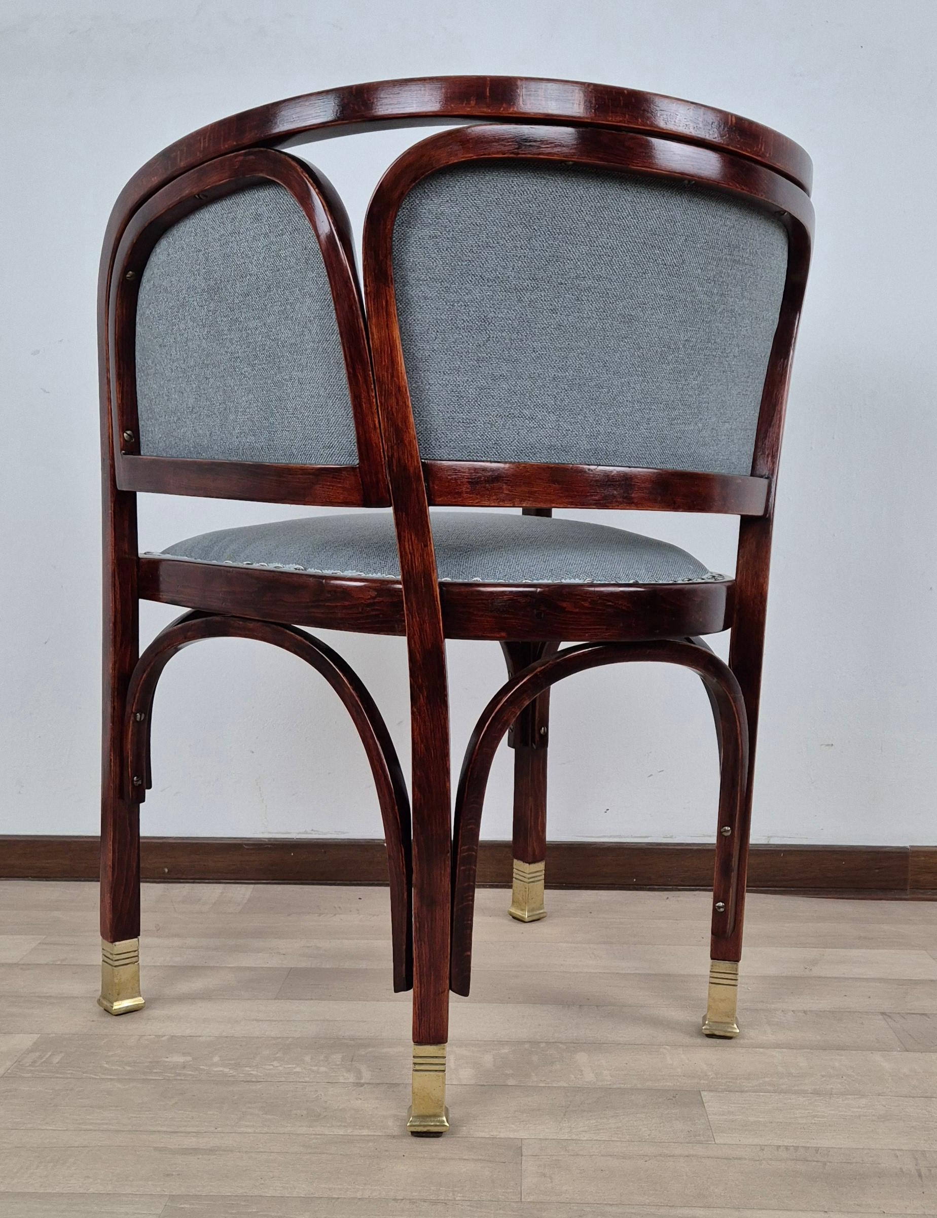Arch. Gustav Siegel Rare Armchair Mod. 716/F Excellent état - En vente à Mariano Del Friuli, GO