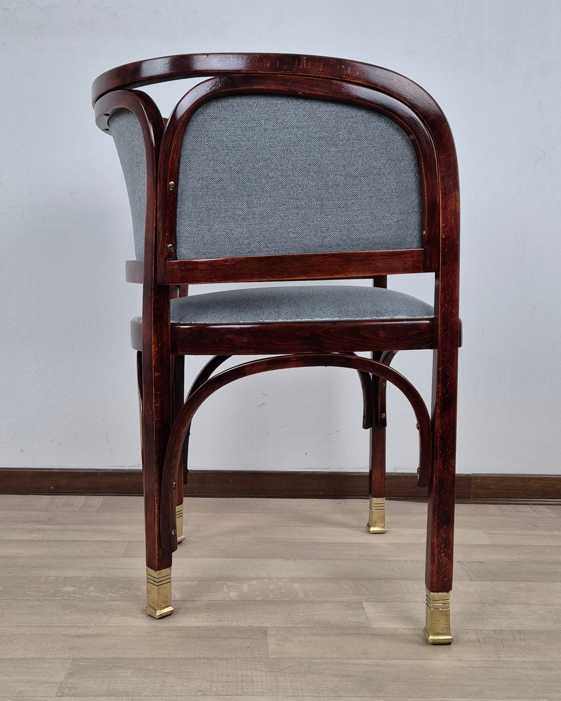Arch. Gustav Siegel Rare Armchair Mod. 716/F en vente 1