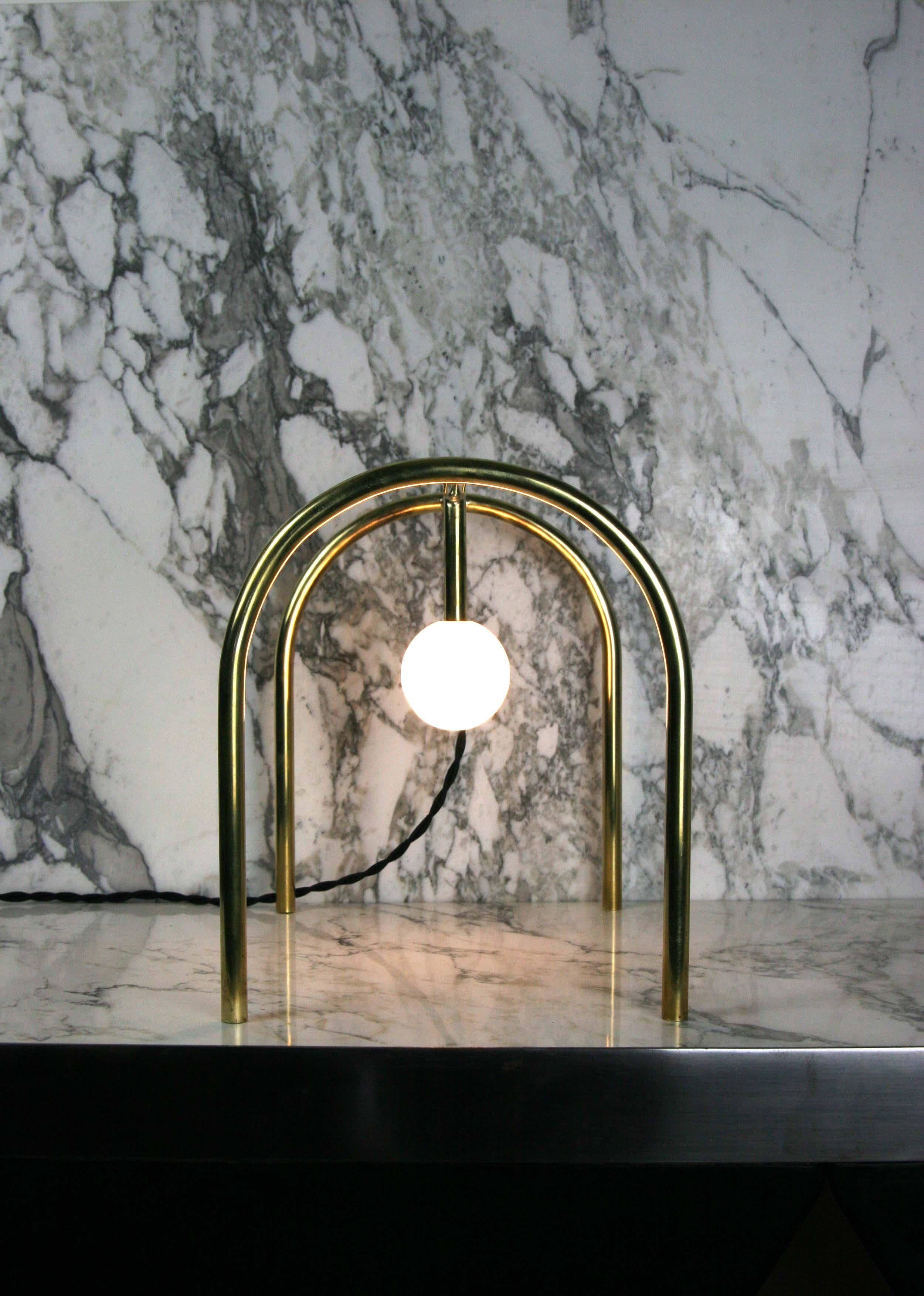 Arch Lamp by Krzywda In New Condition In Geneve, CH