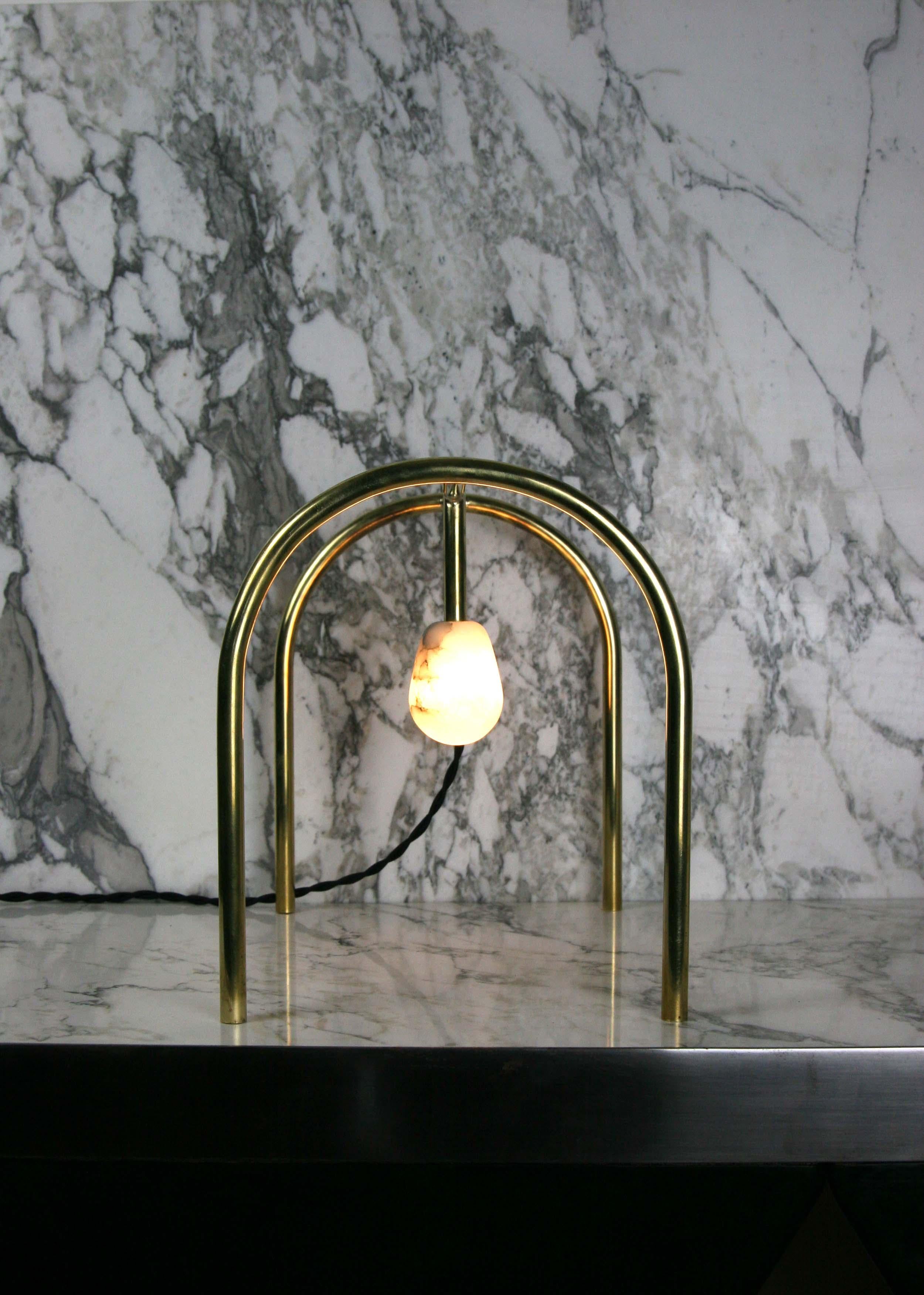 Contemporary Arch Lamp by Krzywda For Sale