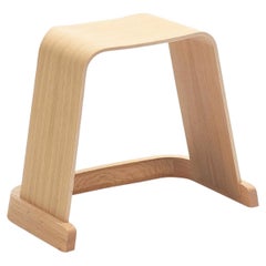 Arch Natural Oak Stool