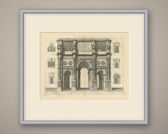 Arch of Constantine in Full Elevation with Six Small Arches, 1722