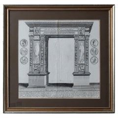 Arco di Settimio Severo nel Foro Boario Incisione romana, 1700 ca.