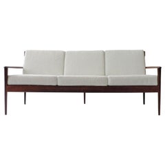 Arch. Rino Levi Attributed Jacaranda Three-Seat Sofa