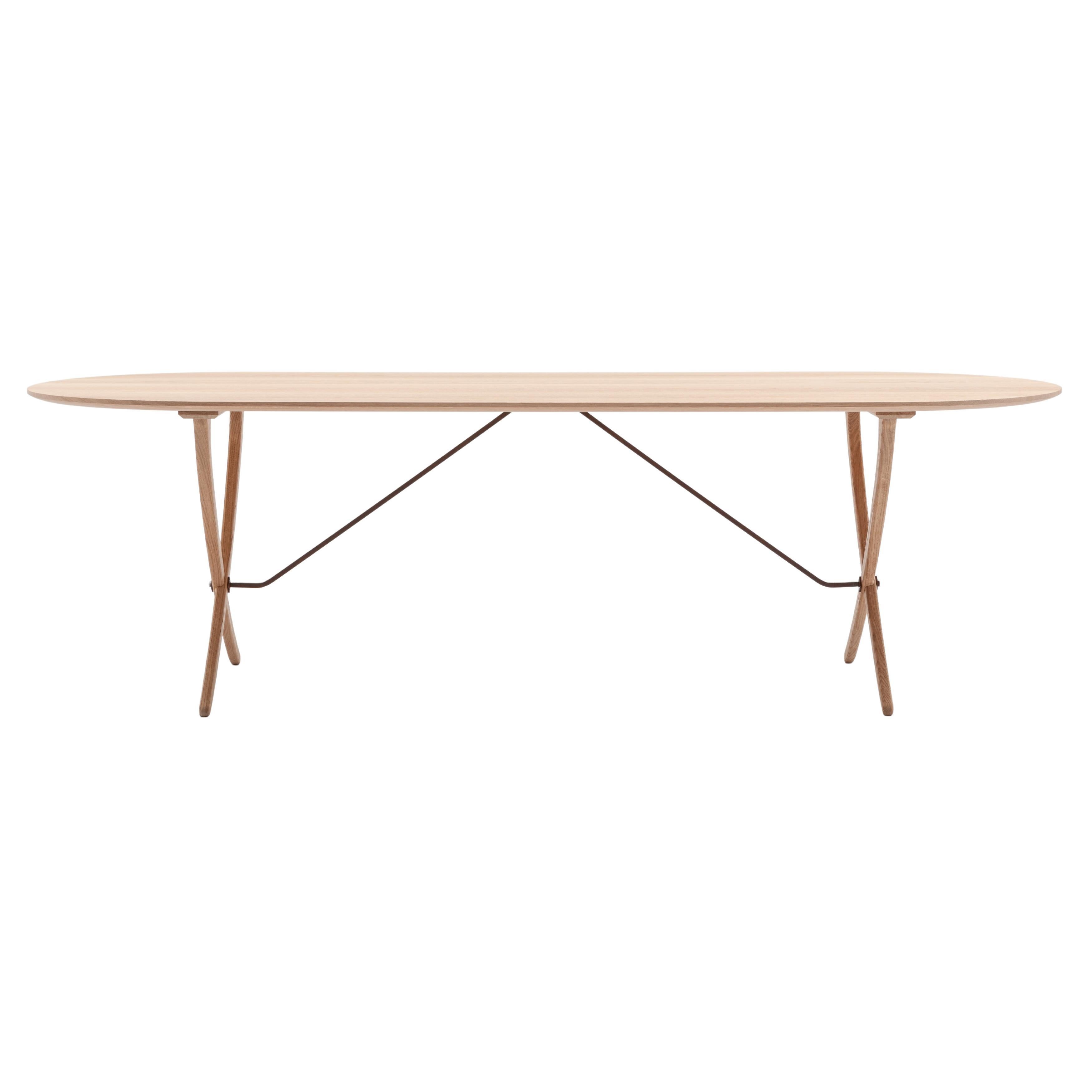 Arch table medium, durmast dining table For Sale