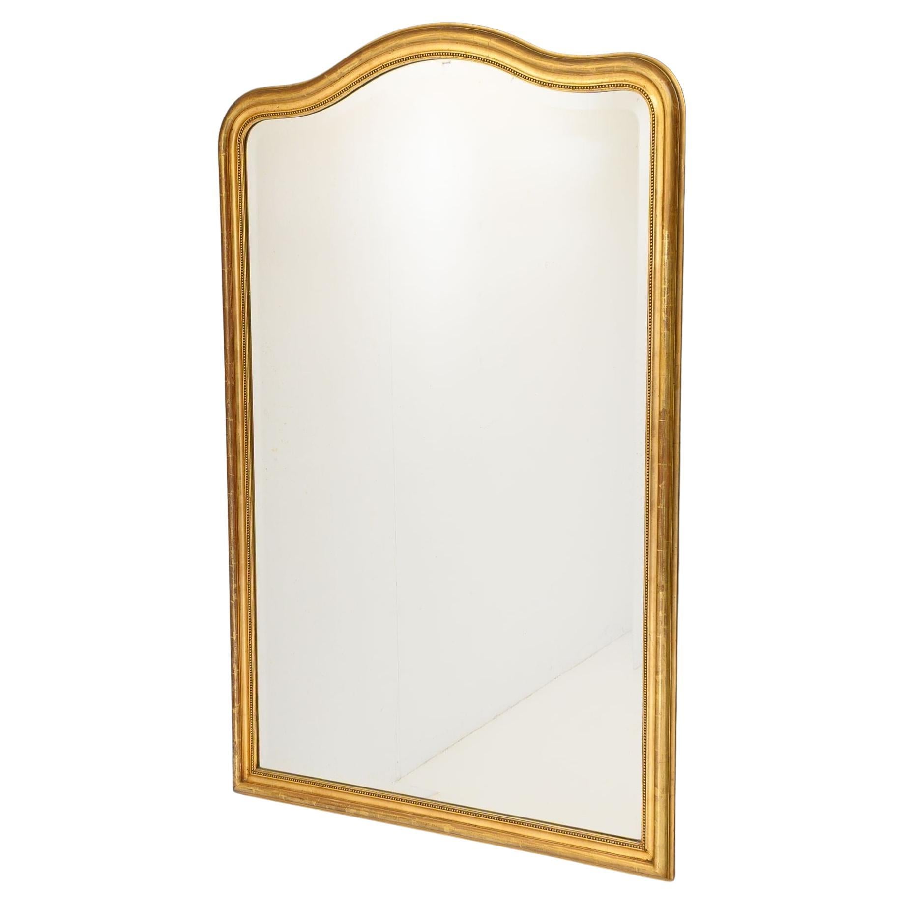 Arch Top Gilded Mirror