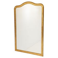 Antique Arch Top Gilded Mirror