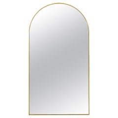 Arch Top Gilt Mirror, Clear