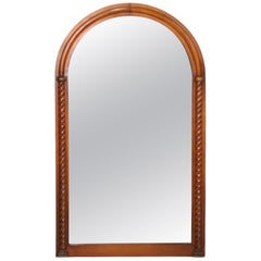 Arch Top Spiral Column Mirror