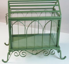 Arch window Iron and Glass Terrarium
