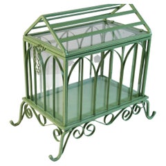 Arch window Iron and Glass Terrarium
