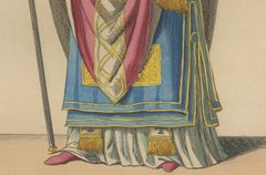 Archevêque en habits de cérémonie - Vêtements ecclésiastiques de la Renaissance