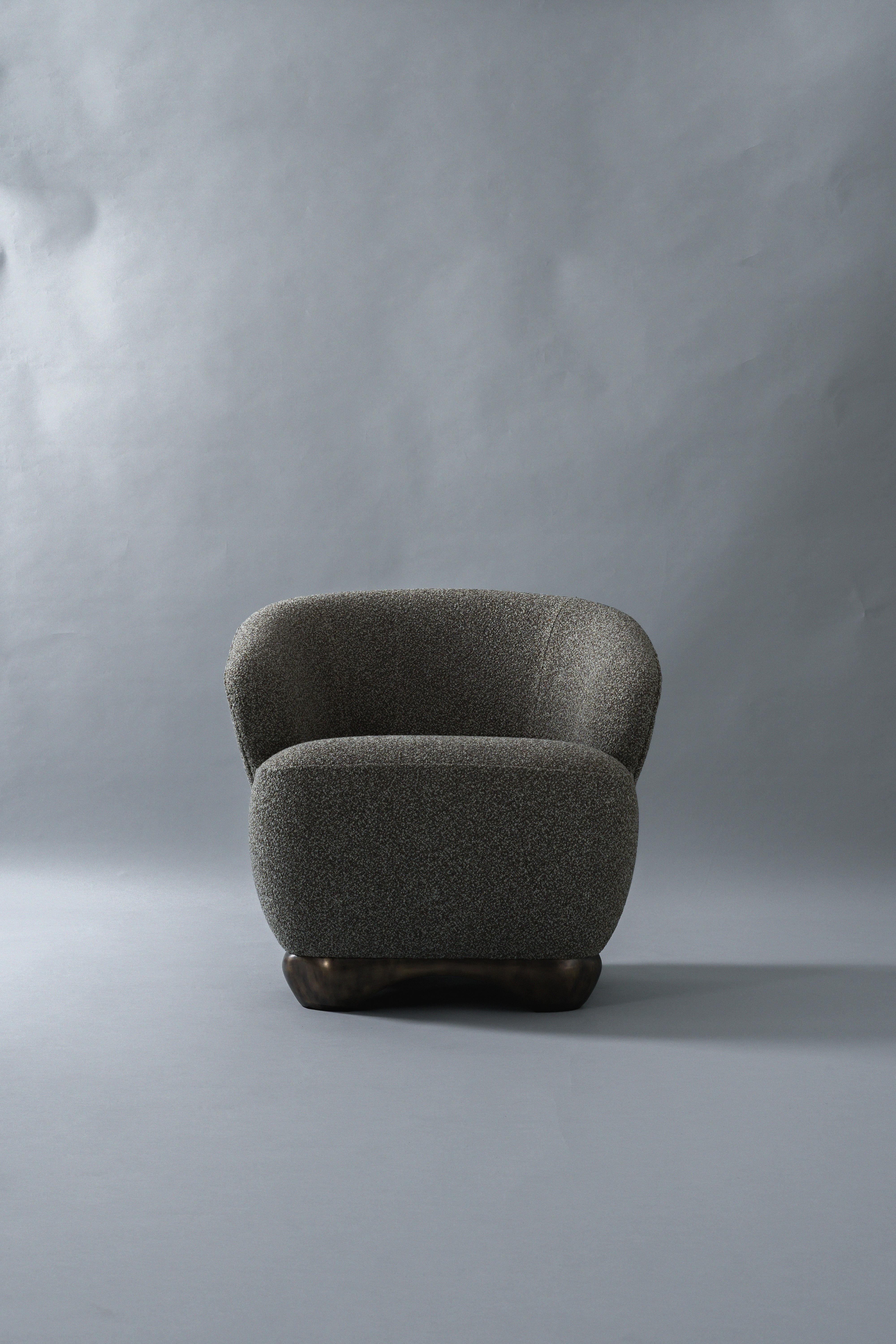 Arche Lounge by DeMuro Das in Antique Bronze For Sale 1