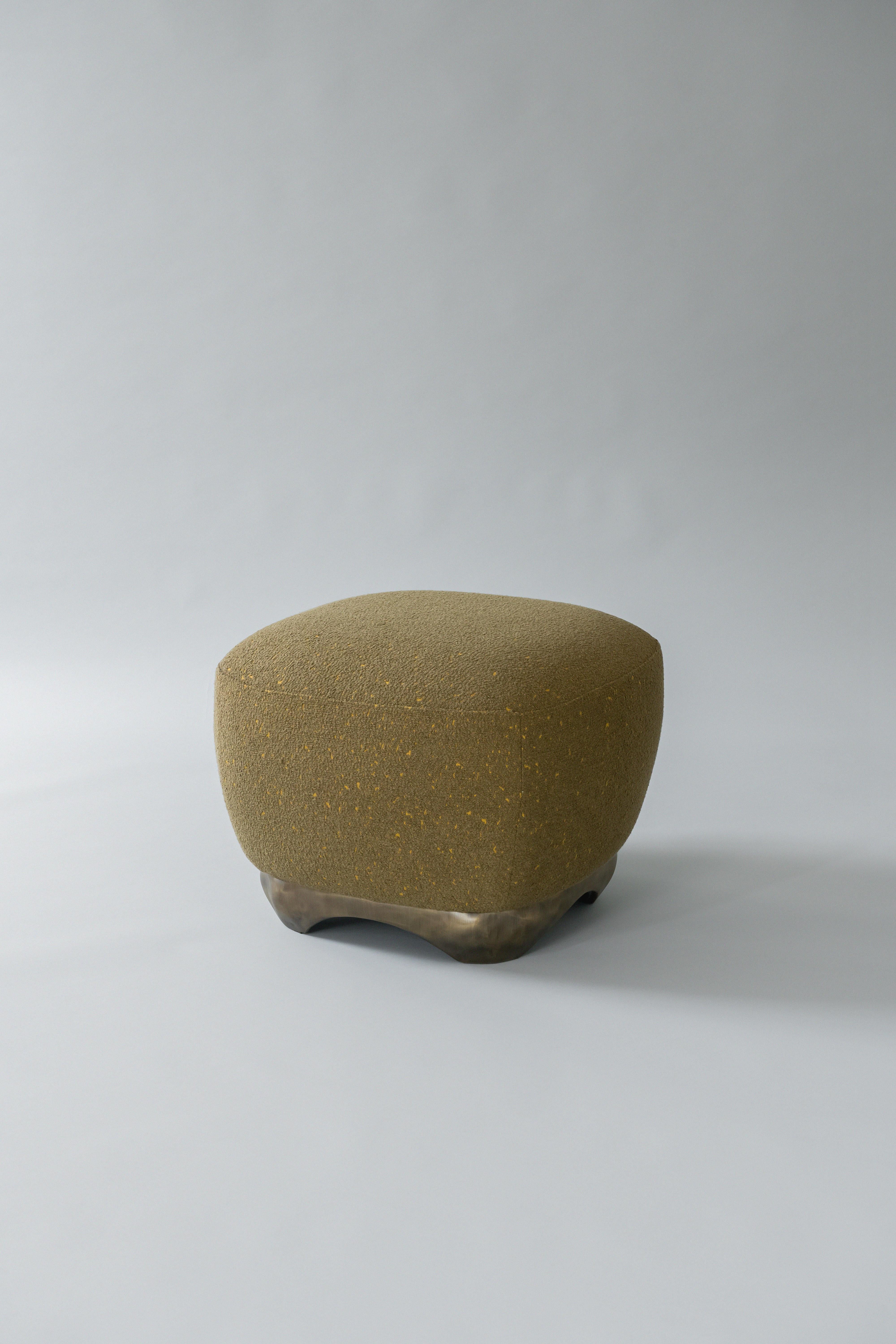 Arche Ottoman by DeMuro Das in Antique Bronze For Sale 1