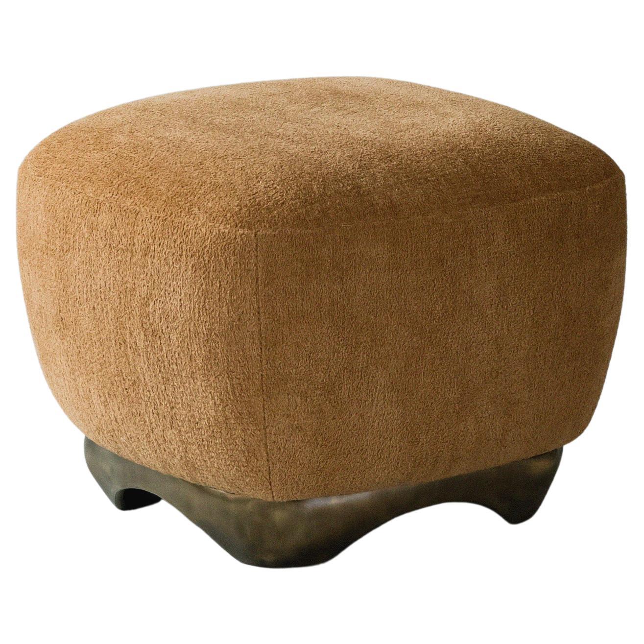 Arche Ottoman by DeMuro Das in Antique Bronze