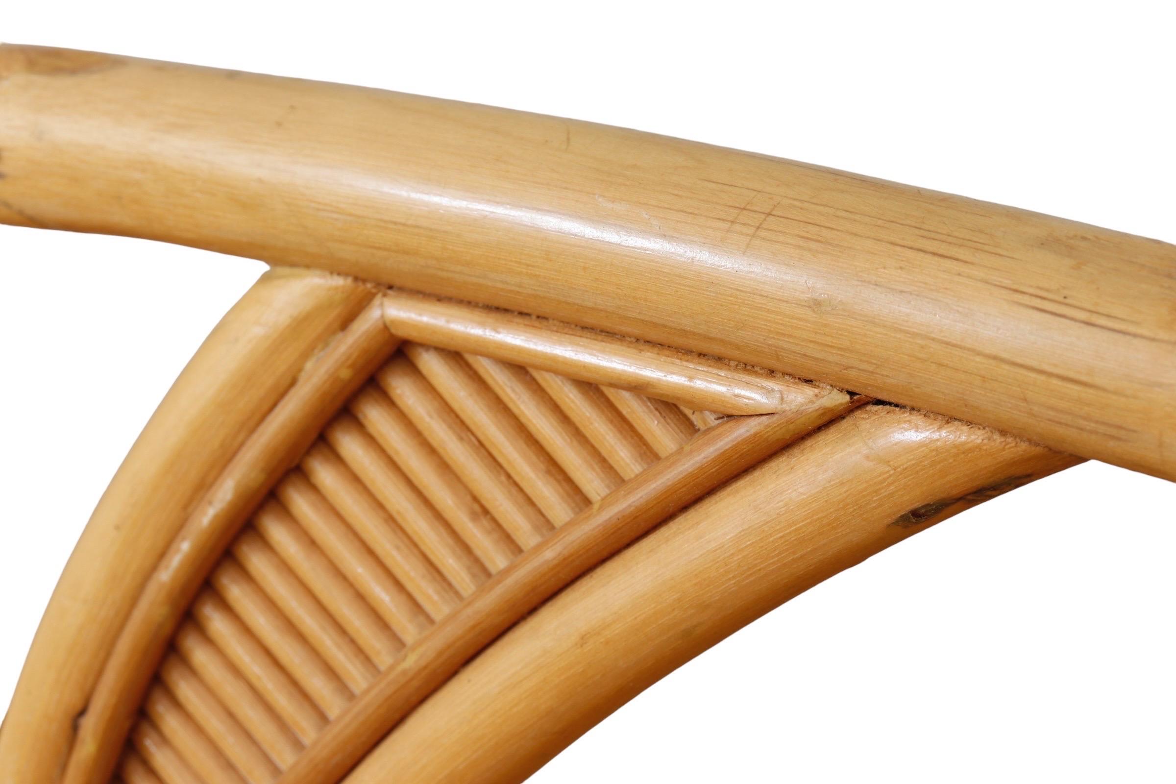 Arched Bamboo King Size Headboard 1